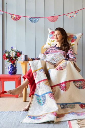 Tilda Patchwork Stoff Baumwolle - Jubilee - Anemone Red